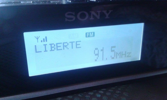 French Radio Liberté came strong with it's 200W 